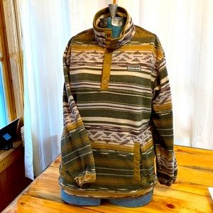 Men’s Cinch Southwest Print Fleece Pullover